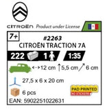 COBI 2263 - CITROEN TRACTION 7A