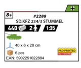 COBI 2288 - SD.KFZ. 234/3 STUMMEL