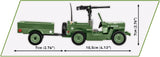 COBI 2297 - WILLYS MB & TRAILER