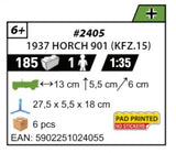 COBI 2405 - 1937 HORCH 901 (KFZ.15)