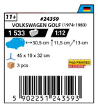 COBI 24359 - VOLKSWAGEN GOLF (1974-1983)