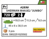 COBI 2550 - SHERMAN M4A3E2 "JUMBO"