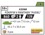 COBI 2568 - PzKpfw V PANTHER "PUDEL"