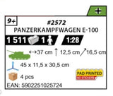 COBI 2572 - PANZERKAMPFWAGEN E-100