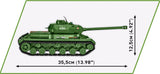 COBI 2578 - IS-2 HEAVY TANK