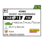 COBI 2583 - SD.KFZ. 184 FERDINAND