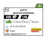 COBI 2711 - M4A3E8 SHERMAN