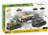 COBI 2740 - RENAULT R35, VALENTINE IX, PANZER I