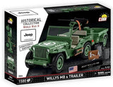 COBI 2804 - WILLYS MB & TRAILER Executive Edition