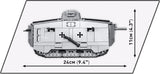 COBI 2989 - STURMPANZERWAGEN A7V