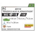 COBI 3113 - PANZER VI AUSF. B "KONIGSTIGER"