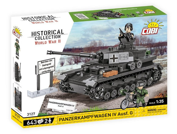 COBI 3127 - PANZERKAMPFWAGEN IV AUSF. G