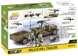 COBI 3132 - WILLYS MB & TRAILER