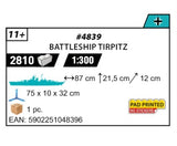 COBI 4839 - BATTLESHIP TIRPITZ