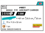 COBI 4851 - IJN AKAGI AIRCRAFT CARRIER