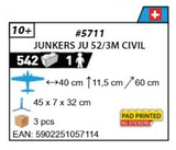 COBI 5711 - JUNKERS JU 52/3M