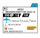 COBI 5721 - MESSERSCHMITT ME 262A-1A