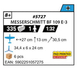 COBI 5727 - MESSERSCHMITT BF 109 E-3