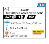 COBI 5729 - MITSUBISHI A6M2 "ZERO-SEN"