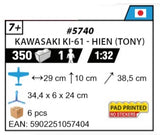 COBI 5740 - KAWASAKI KI-61-I HIEN (TONY)