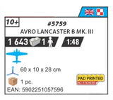 COBI 5759 - AVRO LANKASTER B MK.13