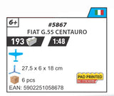 COBI 5867 - FIAT G.55 CENTAURO