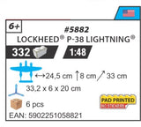 COBI 5882 - LOCKHEED P38 LIGHTNING