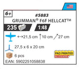 COBI 5883 - GRUMMAN F6F HELLCAT