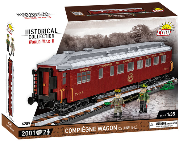 COBI 6289 - COMPIEGNE WAGON (22 JUNE 1940)