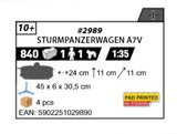 COBI 2989 - STURMPANZERWAGEN A7V