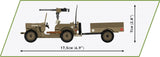 COBI 3132 - WILLYS MB & TRAILER