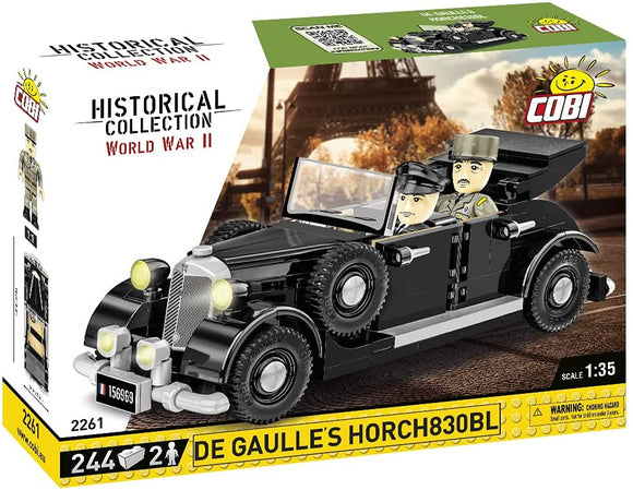 COBI 2261 - GENERAL DE GAULLE'S HORCH 830 BL