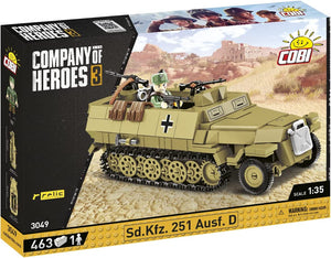 COBI 3049 - SD.KFZ 251 AUSF. D FAMO RECOVERY TRACK