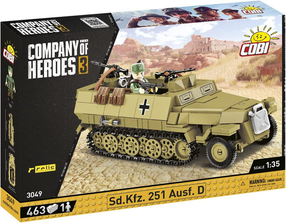 COBI 3049 - SD.KFZ 251 AUSF. D FAMO RECOVERY TRACK